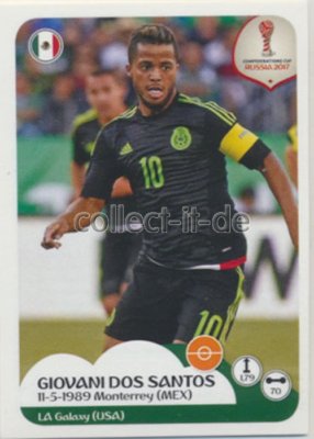 Panini - Confederations Cup 2017 - Sticker 127 - Giovani dos Santos