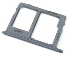 OEM SAMSUNG GALAXY A6 SM-A600FD REPLACEMENT GREY MICRO SD SIM2 CARD TRAY