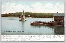 Postcard At the Weirs New Hampshire Steamer ca.1905