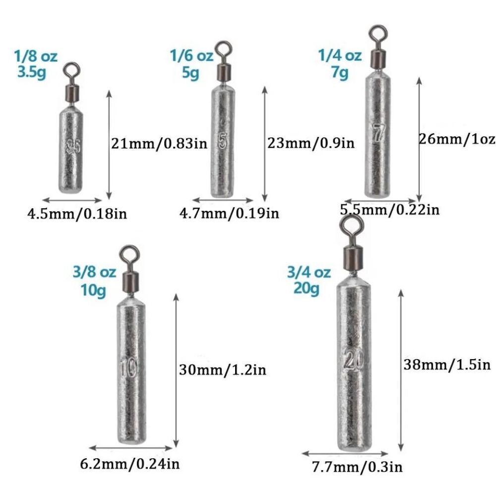 ECOFT Lead Free Fishing Sinkers And Weights Coated Raindrop - Main Image