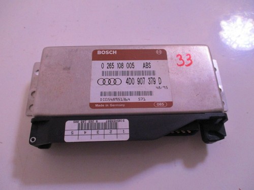 Audi A4 8D B5 A6 4D C4 ABS Steuergerät 4D0907379D 0265108005