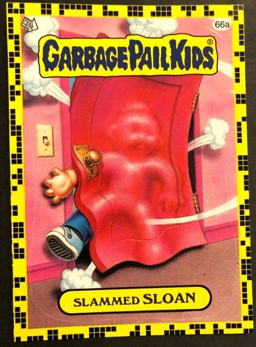 Garbage Pail Kids 2011 Flashback Series 2 YELLOW Base Sticker/Card *Pick One* - Picture 134 of 161