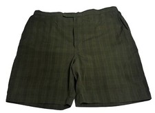 Mens 38 Vintage McGregor Meteor Cloth Shorts Cotton 60 s Plaid Wash Wear