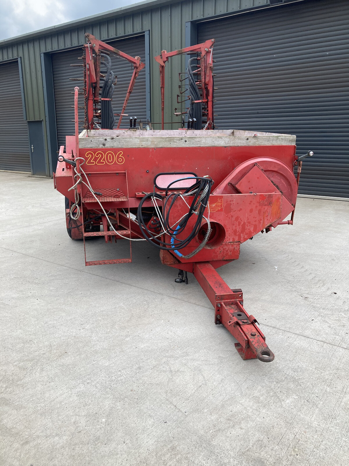 Overum 6M Seed Drill Trailed Drill Control Box,Hydaulic Folding,Corn