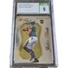 2020 Jalen Hurts Panini Select Certified Rookies #SCR22 RC CSG 9 Graded!