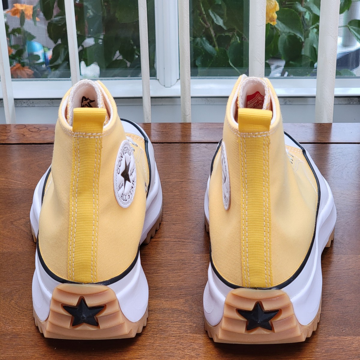Size 6 - Converse Run Star Hike High Citron Zest Gum for sale