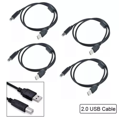 4pcs USB 2.0 Cable For Pioneer DDJ-SB3 SR2 DJ DDJ-1000 DDJ-400 DJ Controllers