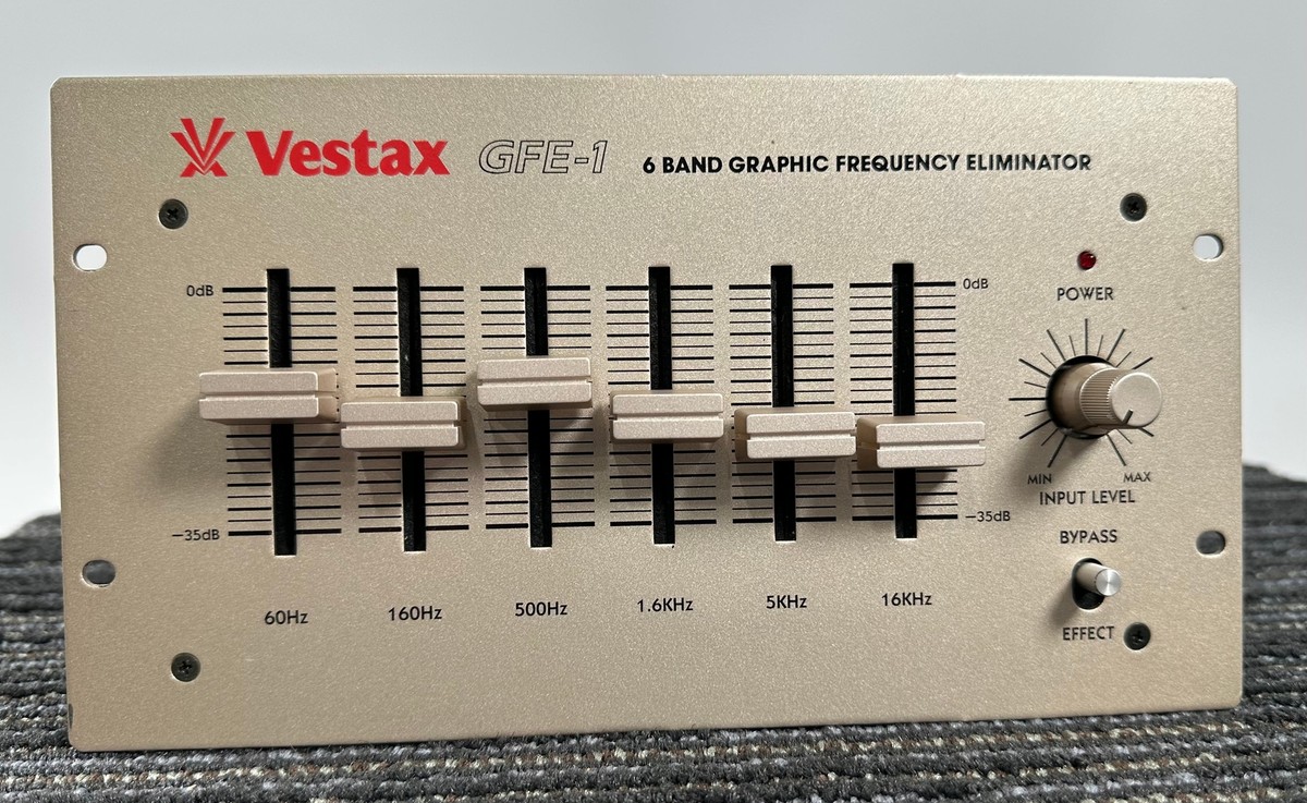 Vestax GFE-1 ベスタクス 6バンドイコライザー｜ホビー、カルチャー