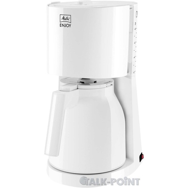 Melitta, Filterkaffeemaschine Mit Thermkanne, Aromaselector Weiß NEU & OVP-image