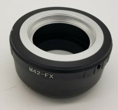 M42-FX Copper Lens Adapter Ring M42 Lens to Fujifilm X FX Cameras