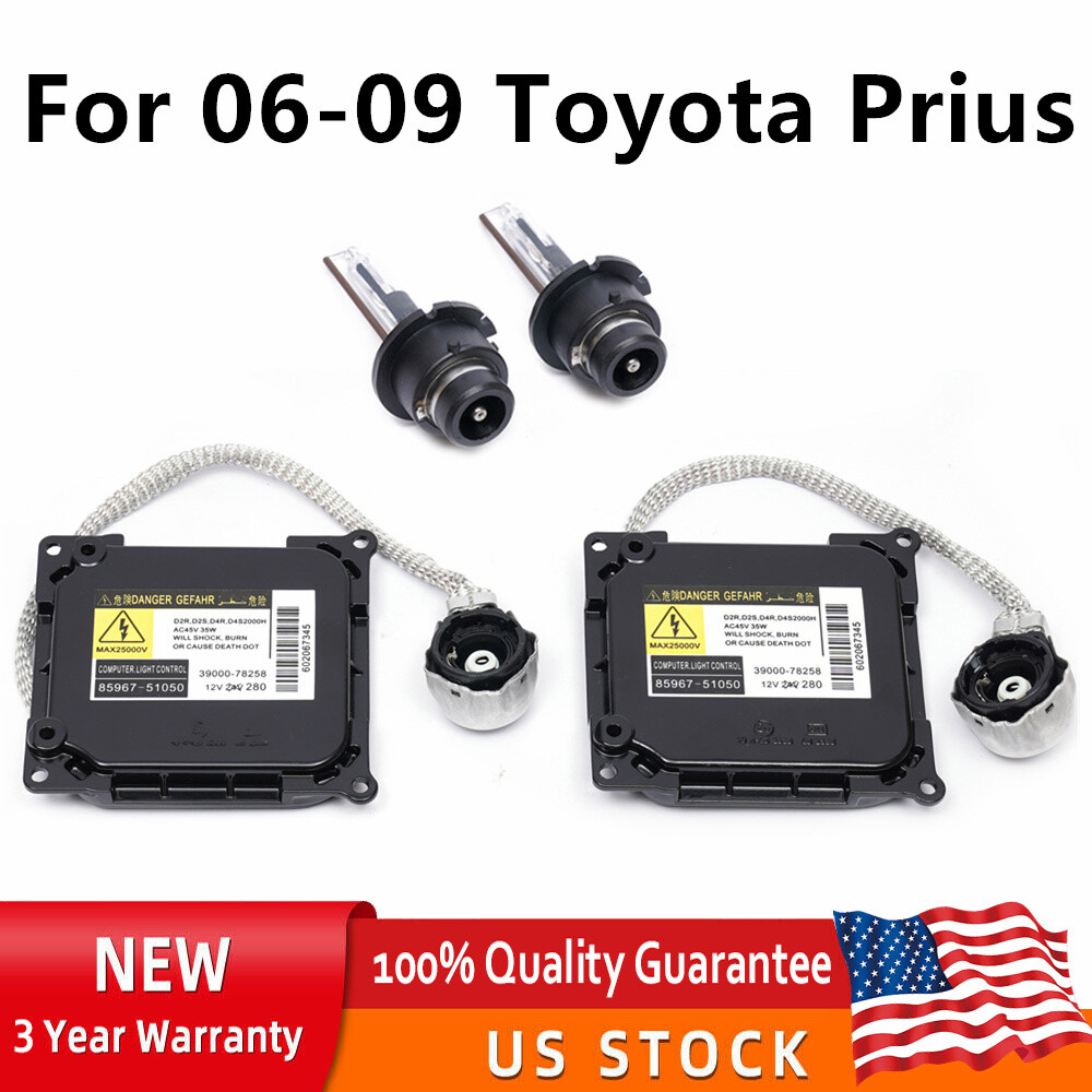 Upgrade Your 06-09 Toyota Prius with HID Xenon Ballast D4R Bulb Kit Control Unit Module