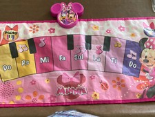 DISNEY MINNIE  DAISY STEP ON INTERACTIVE ELECTRONIC FLOOR PIANO MUSIC MAT
