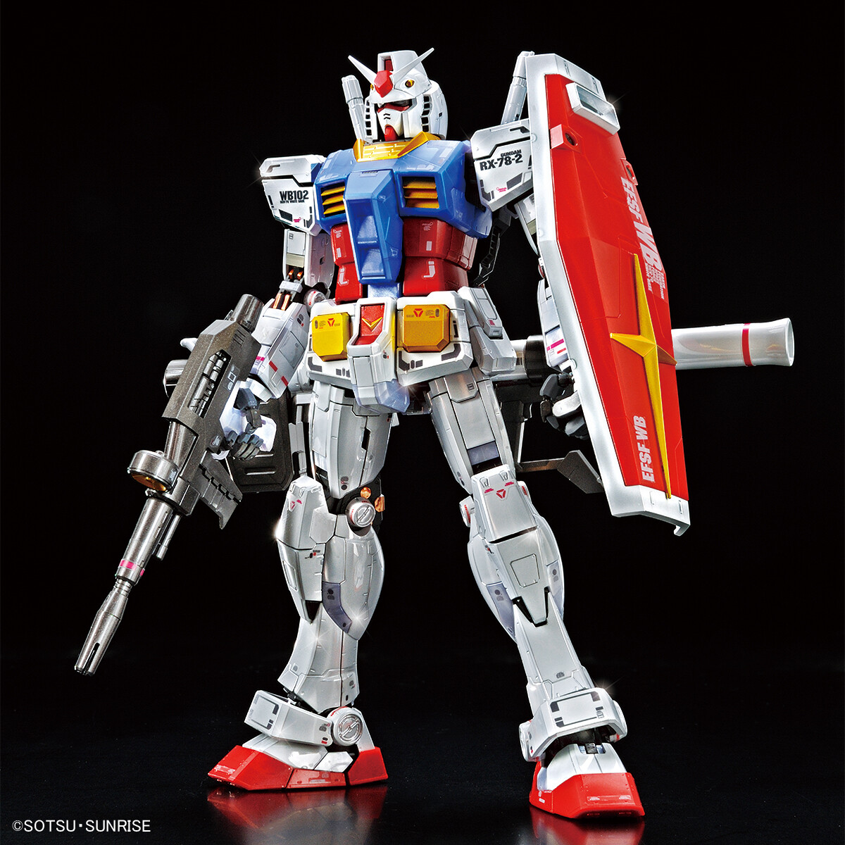 MG 1/100 The Gundam Base Limited RX-78-2 Gundam Ver. 3.0 [Titanium