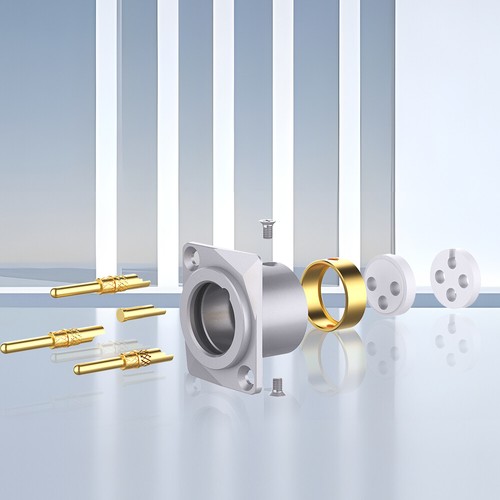 Copper XLR 3 Pin Socket Gold/Rhodium Plated Male/Female Adapter Chassis Panel - Picture 19 of 38