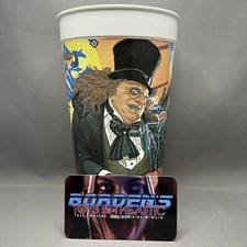 Vintage 1992 McDonald  s Coke Batman Returns The Penguin Promotional Cup