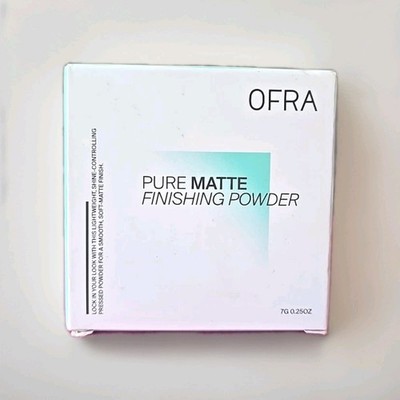 Ofra Cosmetics Pure Matte Finishing Powder in LIGHT 7g / 0.25 Oz NEW IN BOX