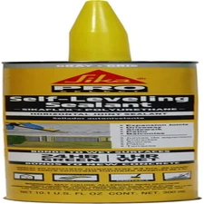 Sikaflex Self-Leveling Sealant, Gray Polyurethane Fast Curing Cartridge 10.1 Oz