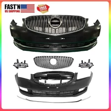 Front Bumper Cover Kit Fits 2014-2016 Buick LaCrosse