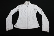 Lululemon Women's Full Zip Solid Define Jacket AR8 White LW3HN7S Size 2
