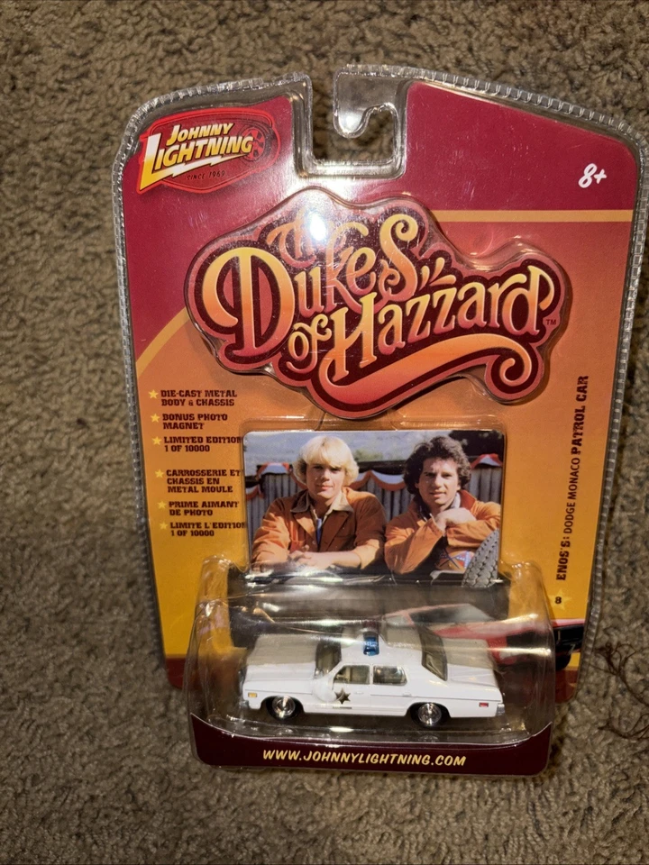 2007 1:64 Johnny Lightning Dukes Of Hazzard Dodge Monaco Patrol Car - Image 2 of 3