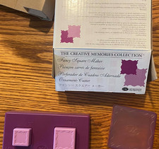 CM005 - RARE 2004 CREATIVE MEMORIES FANCY SQUARE MAKER PUNCH - NEW IN PACKAGE