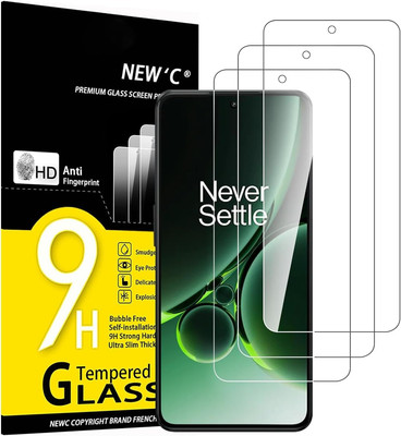 9H Hartglas Displayschutzfolie für OnePlus Nord 3 5G   Ultra klar, 3er Pack