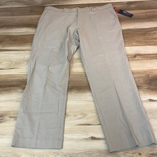 Tommy Hilfiger Pants Mens 40x30 Tan THFlex Stretch Waistband Khaki
