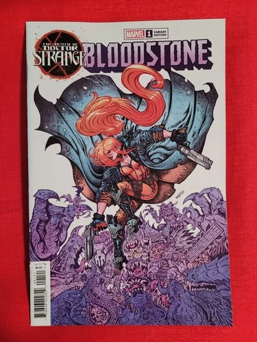 Death of Doctor Strange Bloodstone #1- CVR B Maria Wolf Variant, 2022 VF/NM!