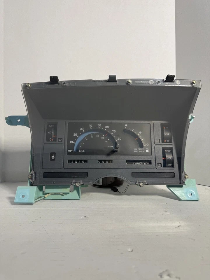 86-94 Chevy S10 Blazer GMC S15 Jimmy tablero calibre cuadro de instrumentos fabricante de equipos originales poco kilometraje Foto 4 de 4
