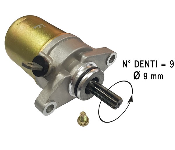 Startermotor R19240021A0 Benelli K2 100 1999 2000 2001-image