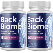 Back Biome Support Back And Spine Pain Reduction 2 Bottles Official