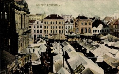 Ak Hansestadt Bremen, Freimarkt - 11308414