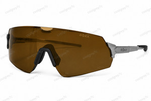 NEW ROKA SL-1x Shield Sunglasses Silver Bronze HCOctane Mirror Cycling Triathlon