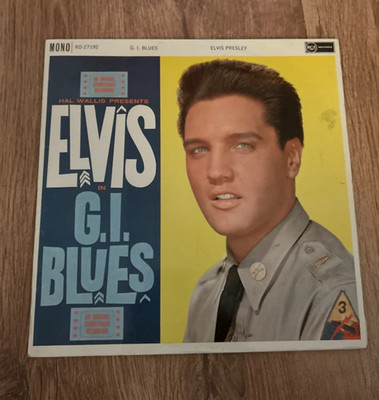 Elvis Gi Blues lp 1st press [Ex/Ex-] SUPER AUDIO. mat