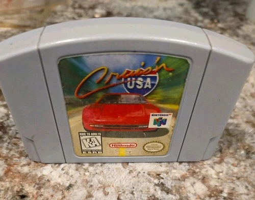 Cruis'n USA N64, Nintendo 64 Game Cartridge Only, Tested