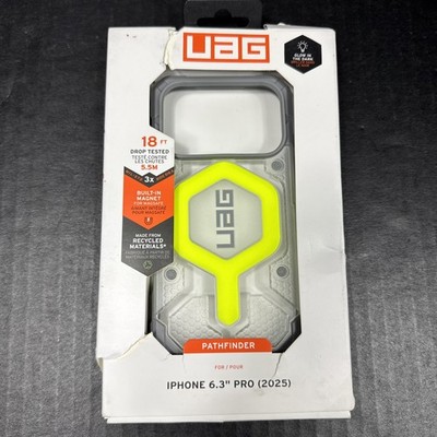 UAG Case for iPhone 17 Pro Max Case Pathfinder Clear/Active Green, New!