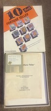 1991 10 Best Fortune Teller Softsync IBM Tandy Floppy Disc Game Incomplete