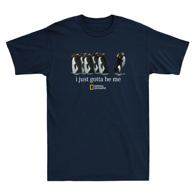 'I JUST GOTTA BE ME' ROCKHOPPER NAT GEO RARE, I Just Gotta Be Me Penguin T-Shirt