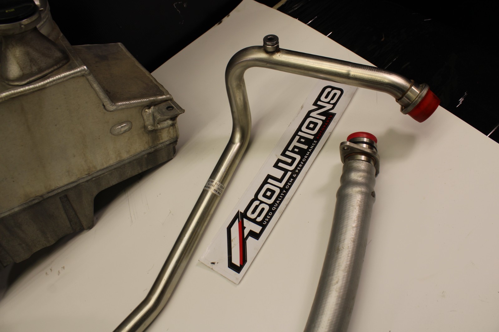 2015 LAMBORGHINI HURACAN LP610-4 OIL RESERVOIR TANK DRY SUMP OIL TANK W/LINES