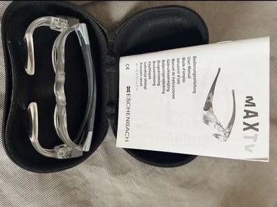 Eschenbach Max TV Fernsehbrille / Lupenbrille Top Zustand Inkl. Etui