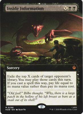 MTG | Inside Information | The Hobbit | NM | EN