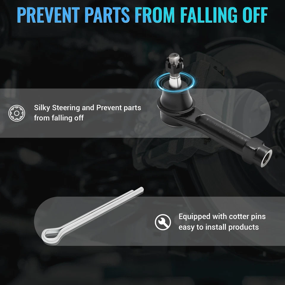 Front Upper Lower Control Arms Kit W/ Ball Joint For 1999-2006 GMC Sierra 1500 - Image 3 of 4