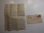 Civil War Confederate General Letter George Paul Harrison Monroe Louisiana Cover