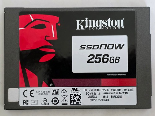 256GB Kingston SSDnow - SSD 2,5 Zoll SATA III 6GB/s