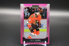 2021-22 O-Pee-Chee Platinum Hockey Seth Jones #179 Matte Pink Blackhawks