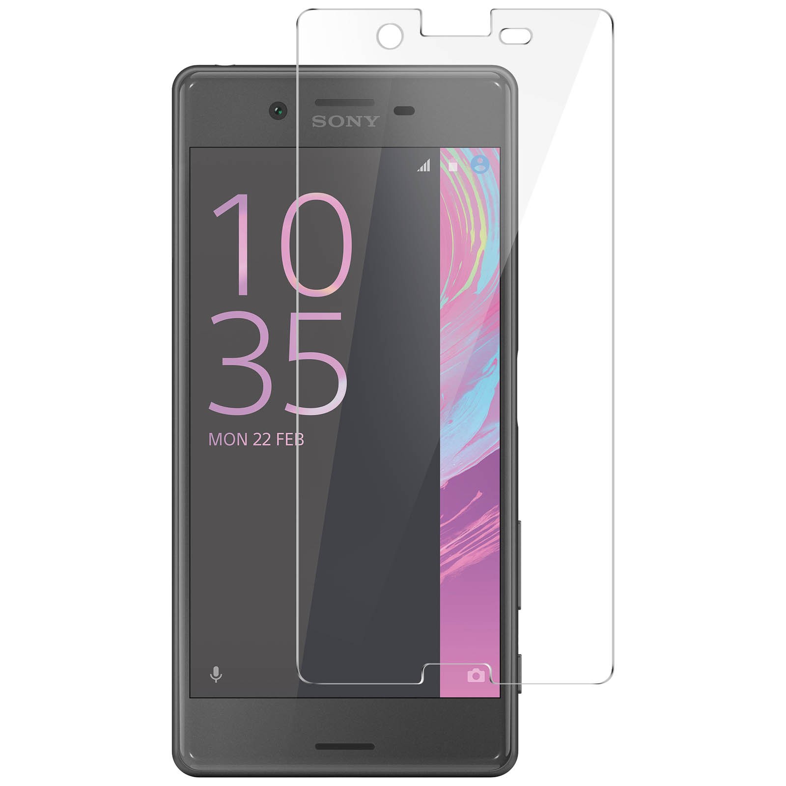 Verre trempé Xperia X protection écran premium clarté absolue