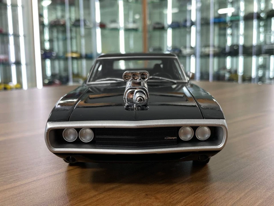 Hot Wheels Dodge Charger 1970 "The Fast and the Furious" Black [1/18 Diecast] - Image 2 of 4