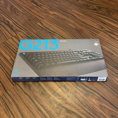 Logitech G213 Prodigy Gaming-Tastatur, RGB-Beleuchtung, Programmierbare