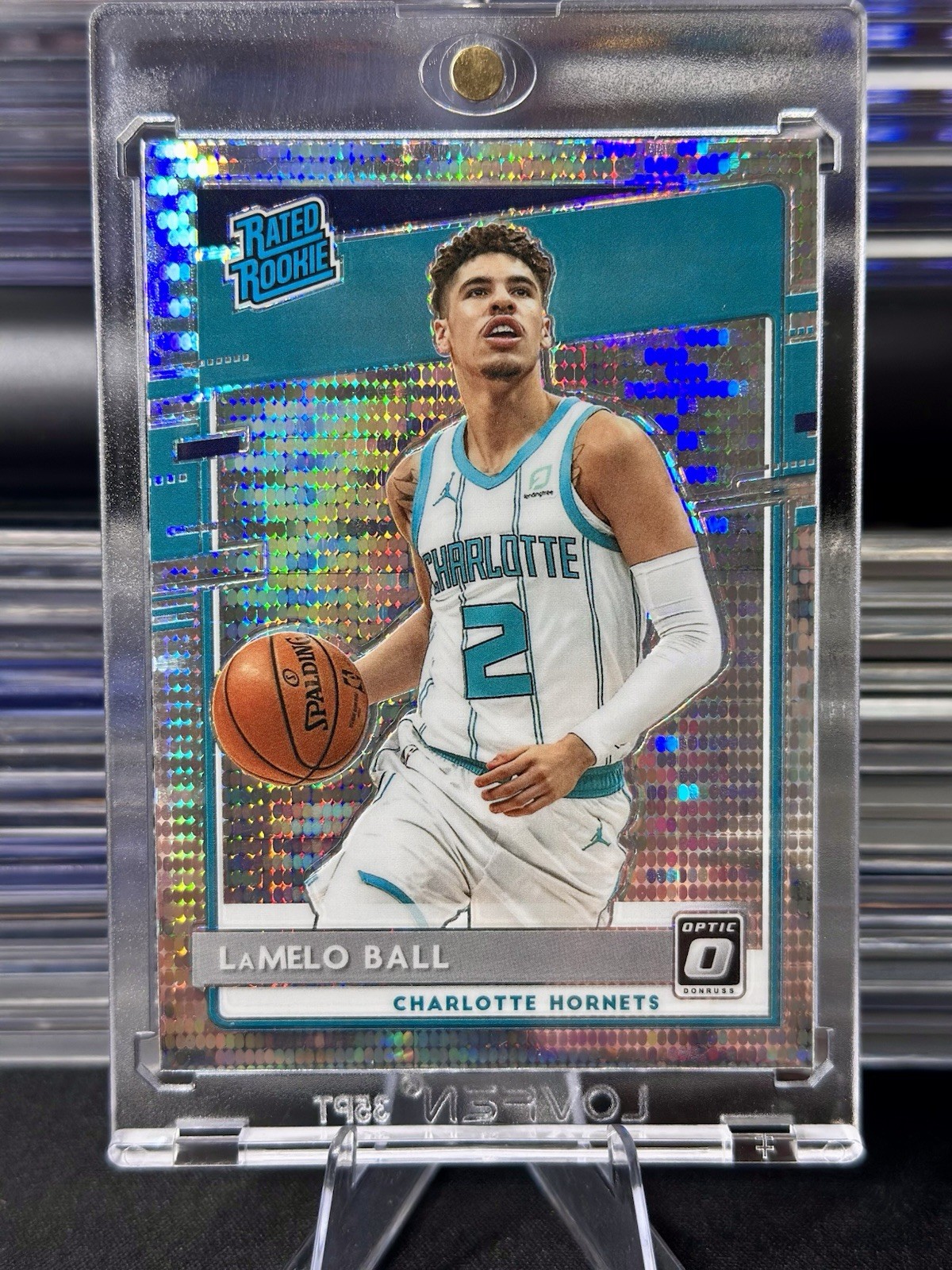 2020-21 Panini Donruss Optic - Rated Rookie LaMelo Ball #153 Pulsar Prizm (RC)