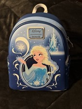 Loungefly BAM Exclusive Disney Frozen Elsa Portrait Mini Backpack New With Tags